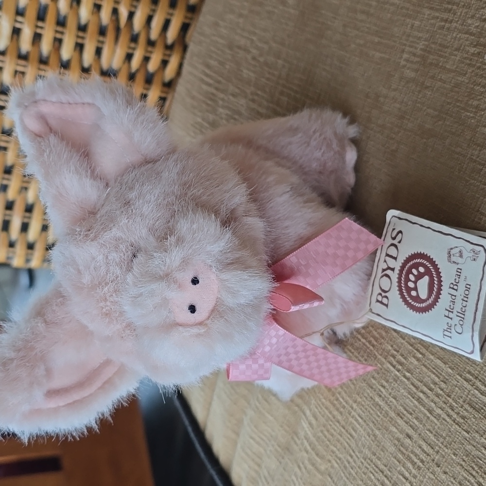Vintage 90s Boyds Bears Pinkerton P Pigsley